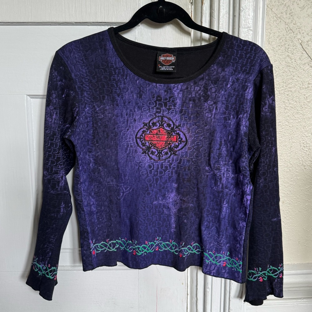 Y2K Harley Davidson Long Sleeve T-shirt
